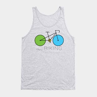 Enjoy Biking Tank Top